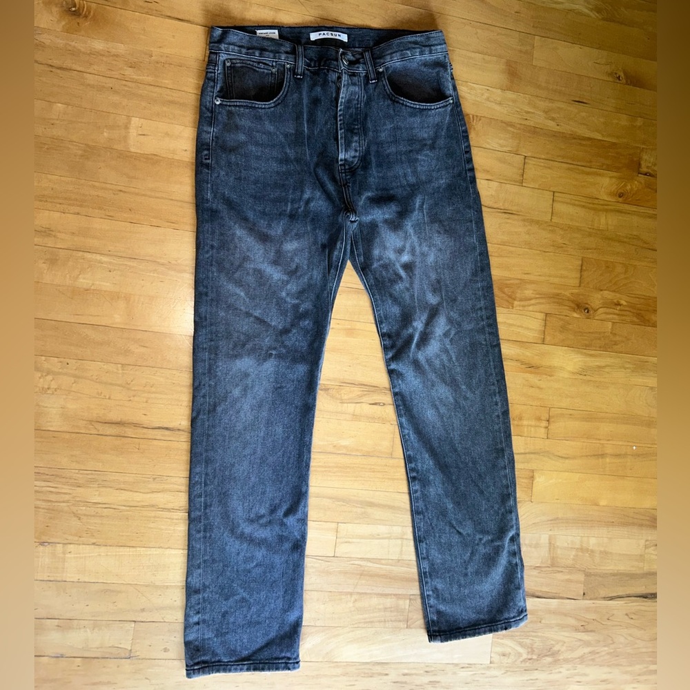 PacSun Women’s Black Wide Leg Jeans